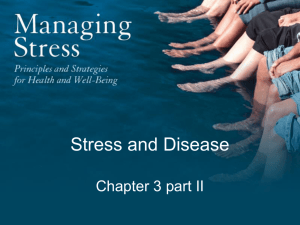 Chapter 2: The Physiology of Stress