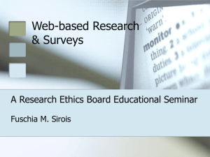 A Research Ethics Board Educational Seminar