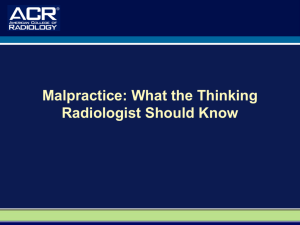 What the Thinking Radiologist Should Know