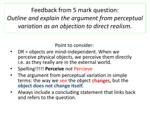 Feedback from 5 mark question