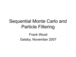 Sequential Monte Carlo