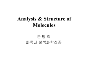 Analysis & Structure of Molecules
