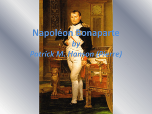 Napoleon Bonaparte - Faculty Website Directory