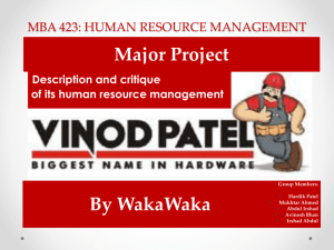 mba * 423 human resource management - MBA-HRM