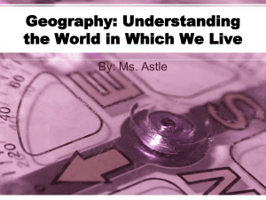 Geography - Astle's Heroes of History