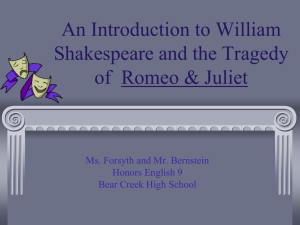 Funny Romeo And Juliet Intro
