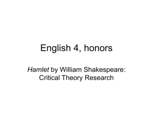 English 4, honors