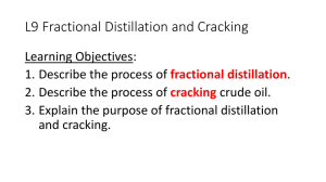L9 Fractional Distillation and Cracking