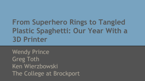 From Superhero Rings to Tangled Plastic Spaghetti: Our