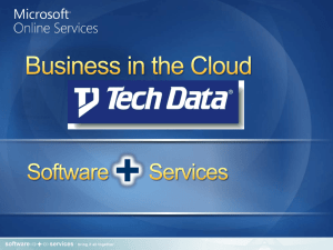 Business in the Cloud - Cloud and Office 365