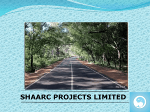 Company Profile - Shaarc Project Limited
