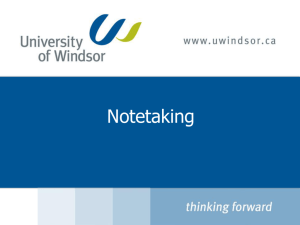 Resume Writing - University of Windsor