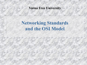 Network Standards and the OSI Model