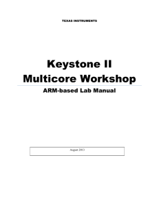Keystone II ARM Demo-Lab Manual_V2