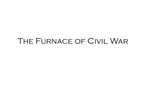 Chapter 21 The Furnace of Civil War