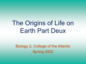 presentation - College of the Atlantic
