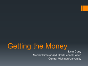 Getting the Money - Central Michigan University