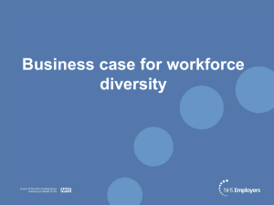 Business case for diversity
