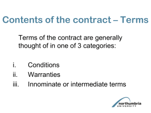 Contract Law 8 PowerPoint