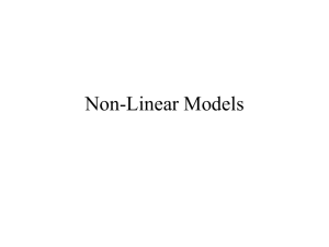 06 - Non-Linear Regression Models