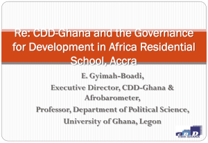 Ghana Centre for Democratic Development
