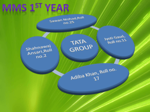 Tata Group Growing History