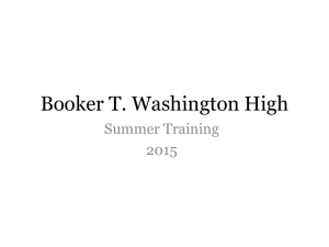 Summer Training 2015!