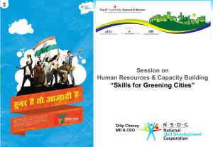 Session on Human Resources & Capacity