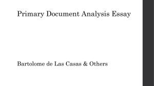 Document Based Essay