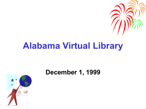 AVL K-12 Overview - The Alabama Virtual Library