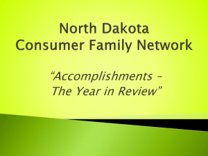 CFN - North Dakota Consumer Family Network