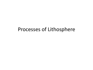 Processes of Lithosphere