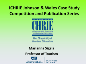 ICHRIE Johnson & Wales Case Study Competition