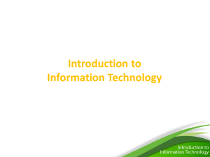 Information Technology - Lesson Portal