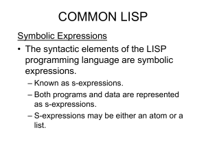 LISP - computer