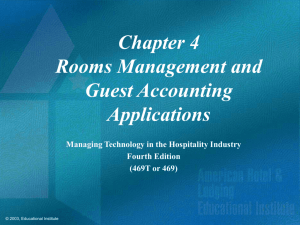 Rooms Management Module Reports