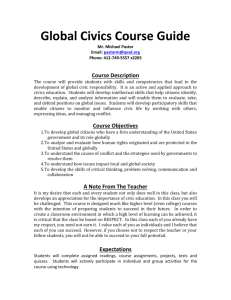 Click here for the Global Civics Course Guide