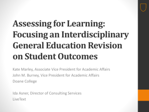 Session slides available here - Association of American Colleges