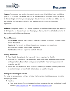 resume handout - WordPress.com