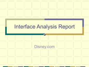 Interface Analysis Report