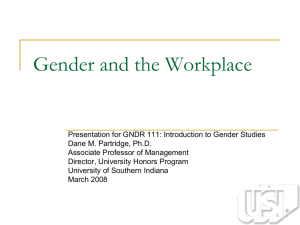 Education and Work - University of Southern Indiana