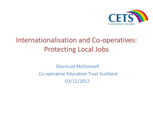 Internationalisation and Co-operatives_Protecting Local Jobs