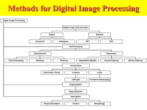 Spectral Transforms and Image Processing software. Slides in PPT.