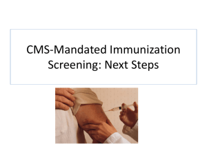 Immunization Screening: Opportunities for Improvement