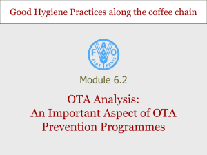 Overview of OTA Analysis [] - Food and Agriculture Organization