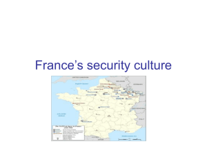 France's security culture