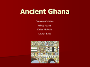 Ancient Ghana - tzdutchmenhistory