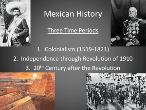 Mexican History - Loyola Blakefield