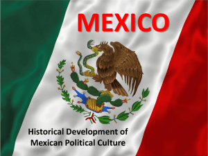 History and Development of Mexican Political Culture