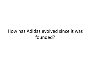 What enabled Adidas to be the Market Leader in